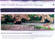 Tablet Screenshot of innerhealthacu.com